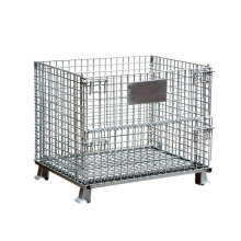 High Quality Galvanized Foldable Steel Cage, Garage Storage Cage/